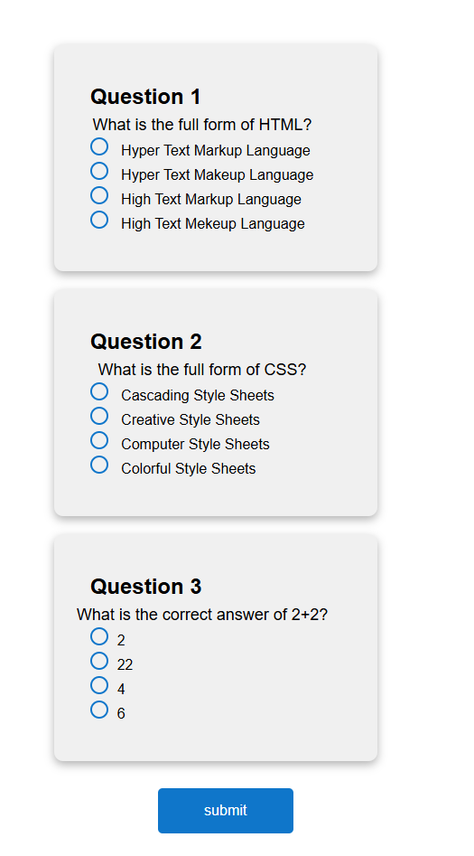Quiz App
